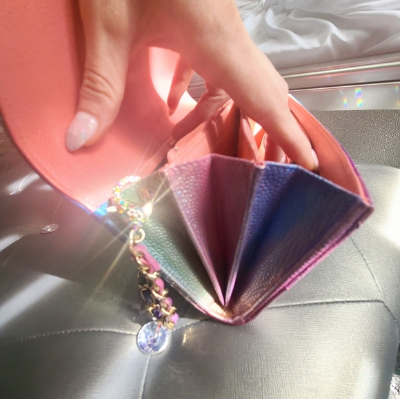 Chanel 🧜‍♀️ Mermaid Classic Flap 🧜‍♂️ Maltese Wallet with matching Chain. - Picture 4 of 14